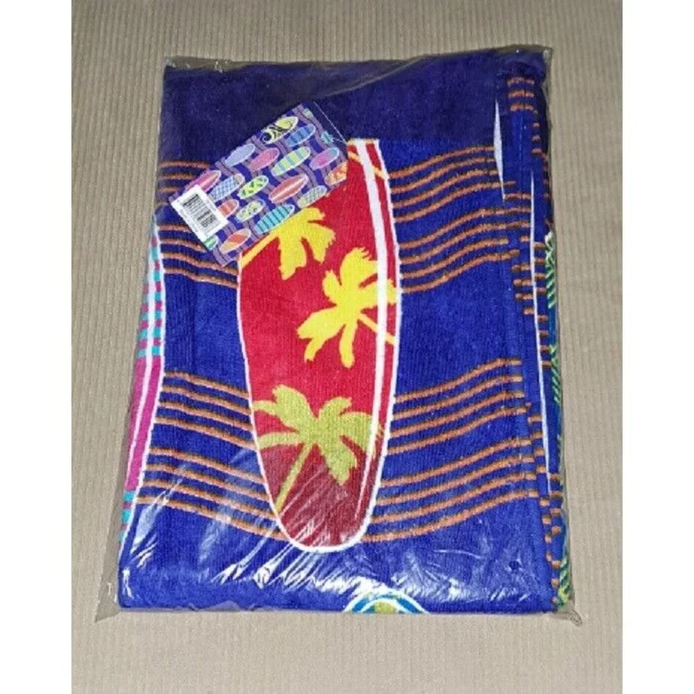 New Surfboards Bath Beach Pool Gift Towel Surf Catch Waves Ocean Shore Surfboard